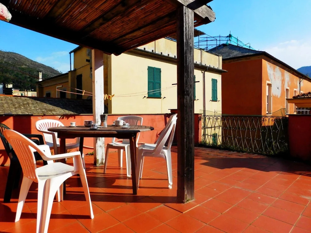 Terrazza in palazzo ligure