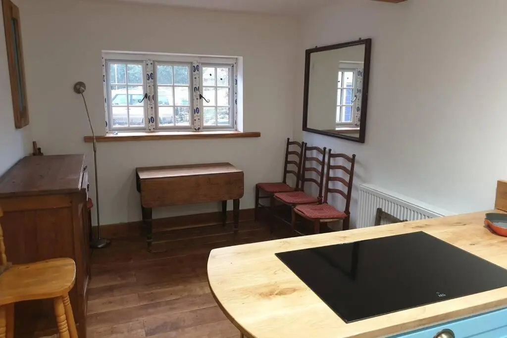 Traditional coach house in rural private estate.