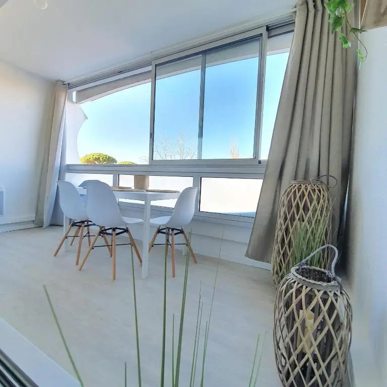 Blue Sky La Grande Motte Studio -Pool-5min Beach -Queensizebed -WiFi