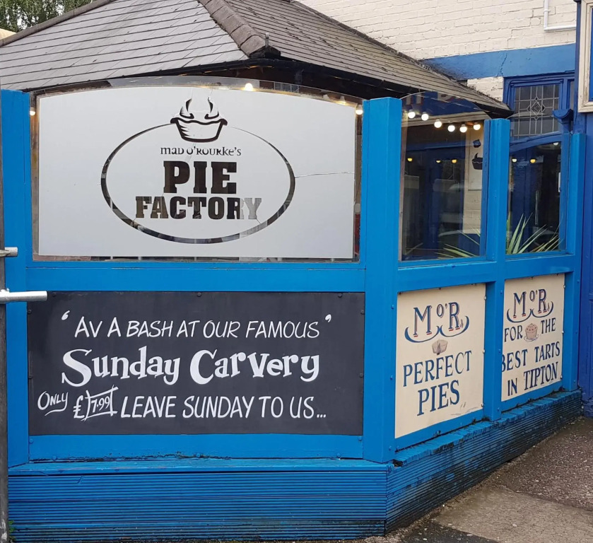 Mad ORourkes Pie Factory