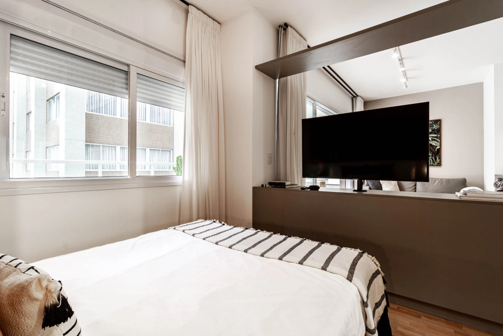 Apartamento estiloso com terraço privativo | Jardim Paulista