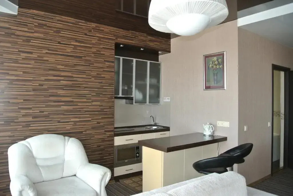 Panoramic view apartment Poznyaky