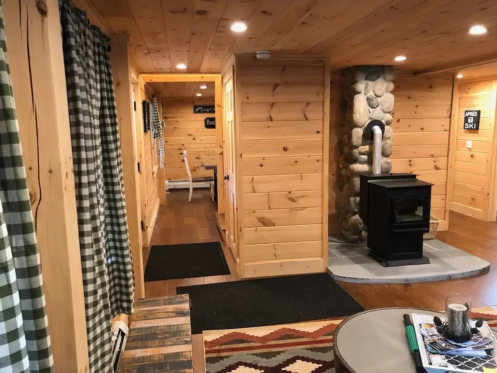 Serenity to the Log Castle is an authentic log home (brand-new construction)
