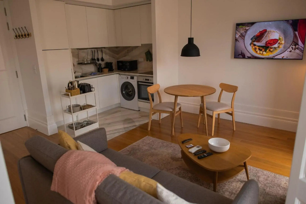 Spacious Studio w/ Balcony & AC by LovelyStay