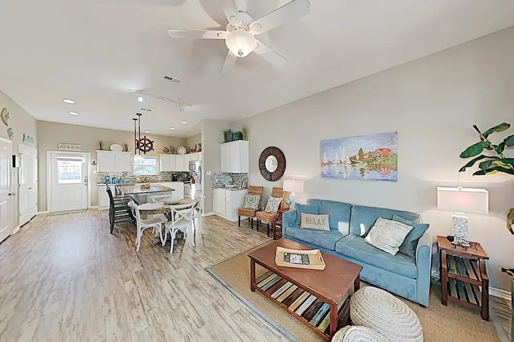 3br/2.5ba Padre Island Townhome 3 Bedroom Townhouse