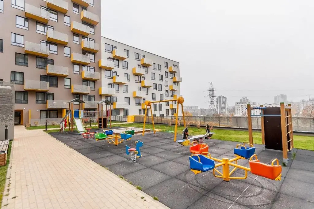 Apartments Vilnius 1 near center with a roof terrace and parking