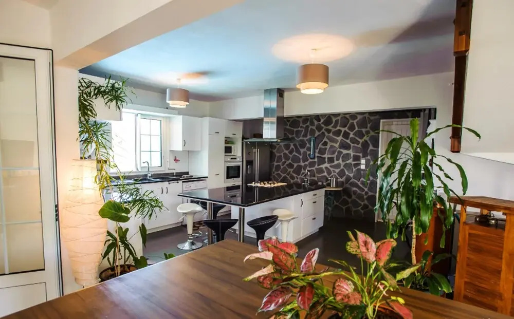 Villa With 4 Bedrooms in La Saline-les-bains, With Wonderful sea View, Private Pool, Enclosed Garden