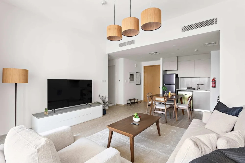 Silkhaus Stylish 1bdr With Pool Balcony Dubai Creek Harbour