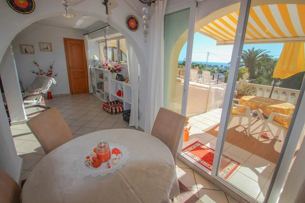 Gina - fantastic sea view apartment in Moraira