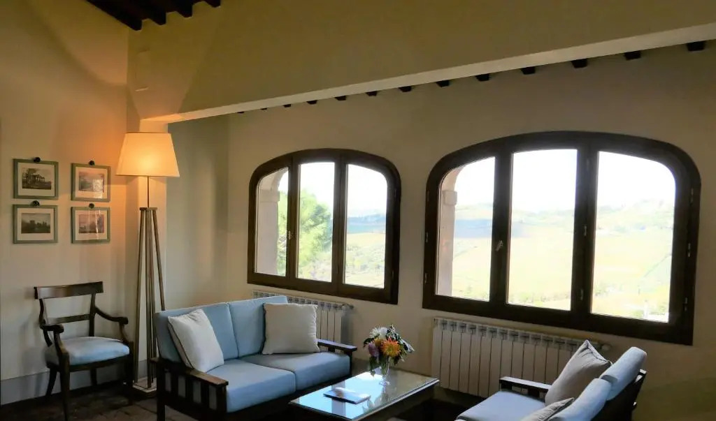 Suite Conca d'Oro, with access to Hotel Villa Le Barone Panzano in Chianti