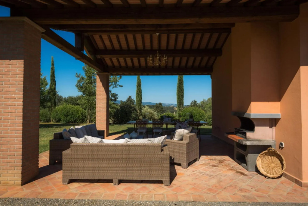 Villa with private pool between Pisa and Volterra-Villa Montelopio