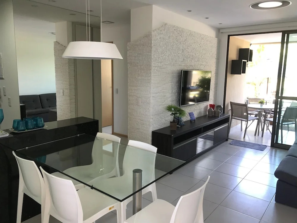 Charmoso Flat Nui Supreme - Térreo - Beira Mar