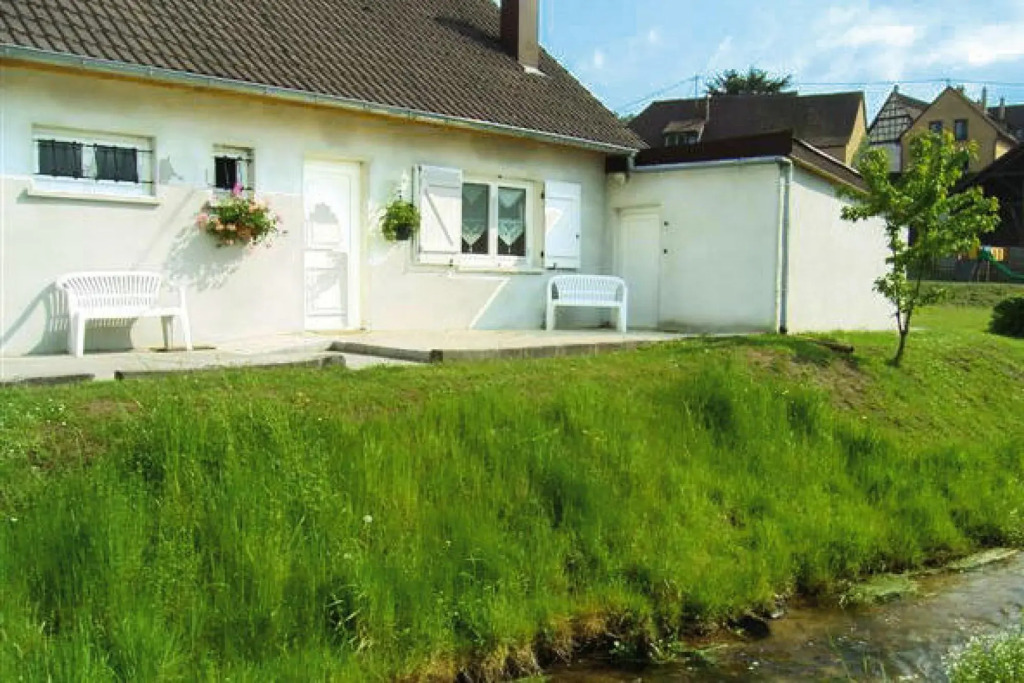 House in Vosges Near Lichtenberg Castle