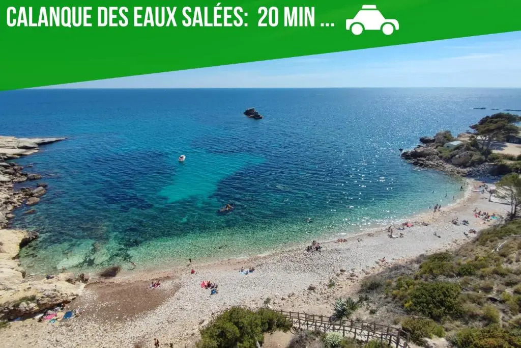 L'escapade - Vue Mer & Terrasse - Plage a 100m