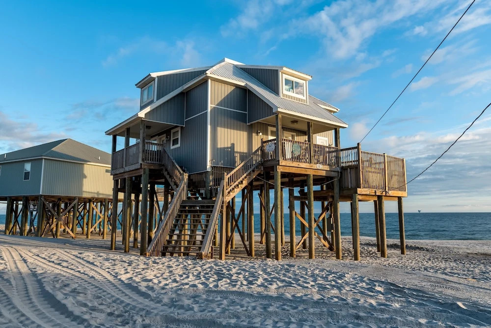 Strand Castle - Gulf Front! An Ideal Layout With Game Room, Small Private Pool, And Roof Top Crow's Nest! 4 Bedroom Home by RedAwning