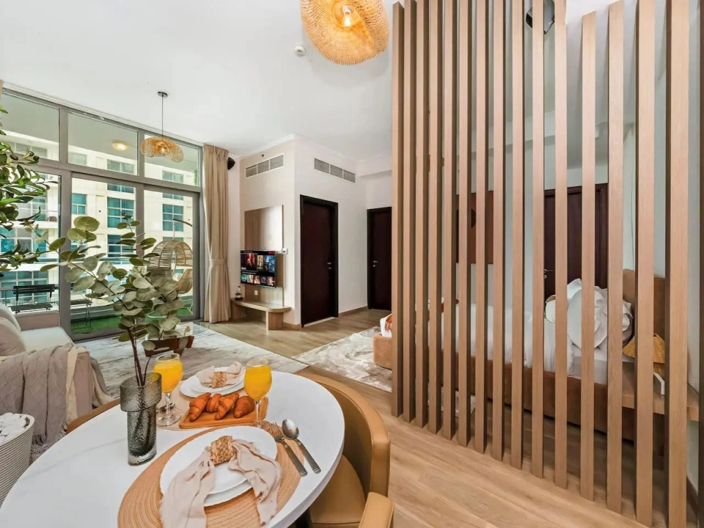 Квартира 16th Floor Marina 1BR Sleeps 8 Near Beach