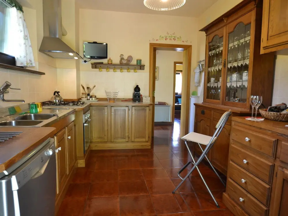 Rustic House in Mountain Surroundings and Views From a Lovely Garden