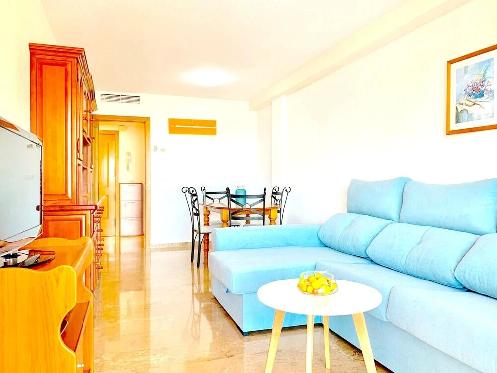 Apartment With one Bedroom in Benidorm, With Wonderful sea View, Shared Pool, Balcony