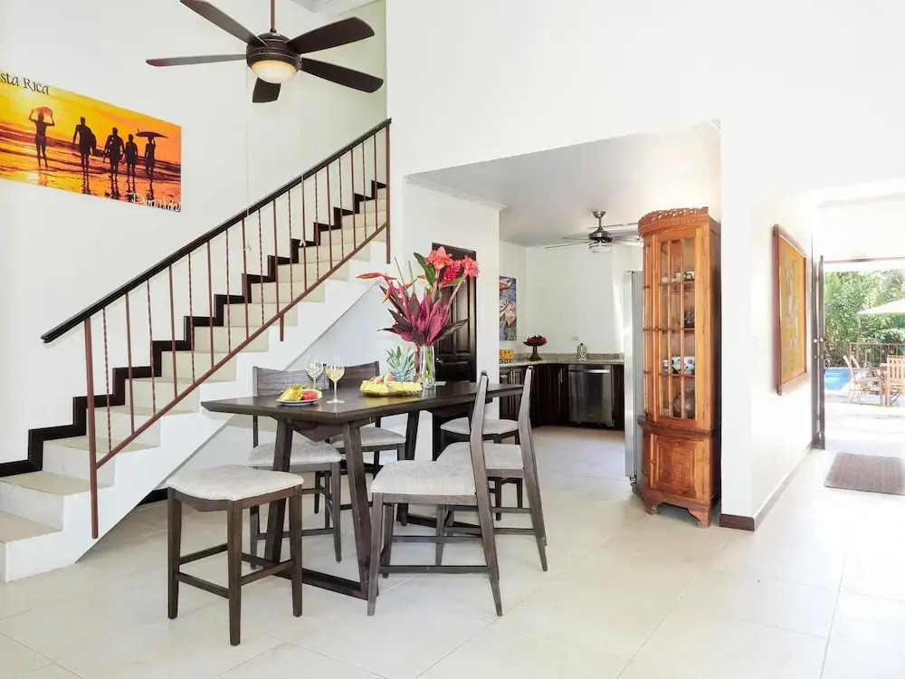 Villa Palmeras with jungle views pool near MA