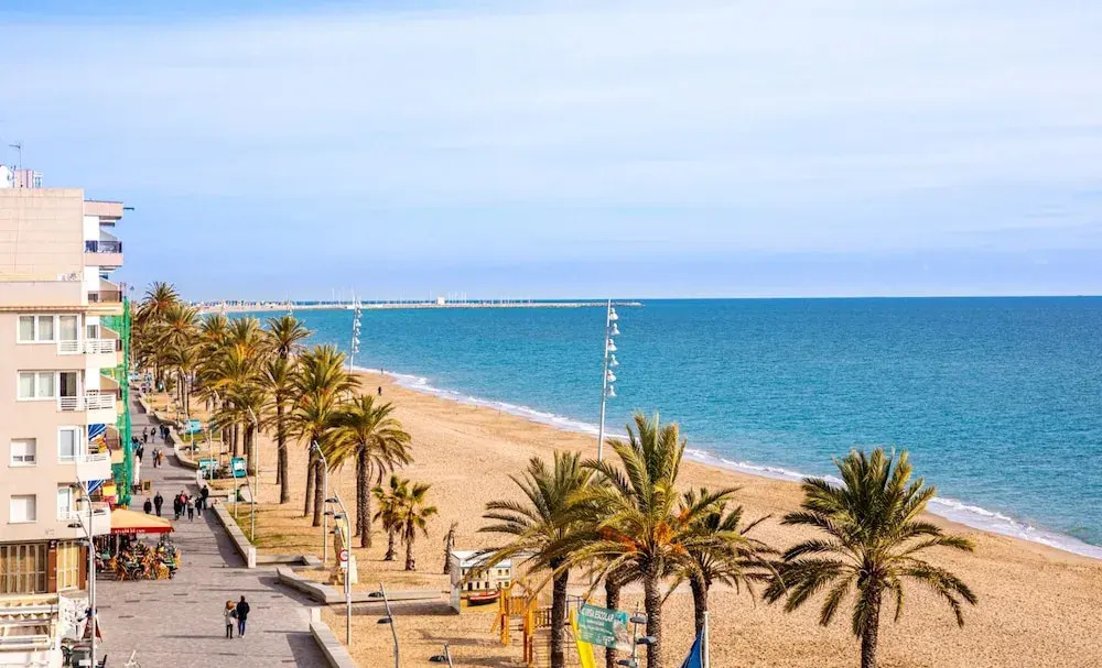 Apartment With 3 Bedrooms in Calafell, With Wonderful sea View, Terrace and Wifi