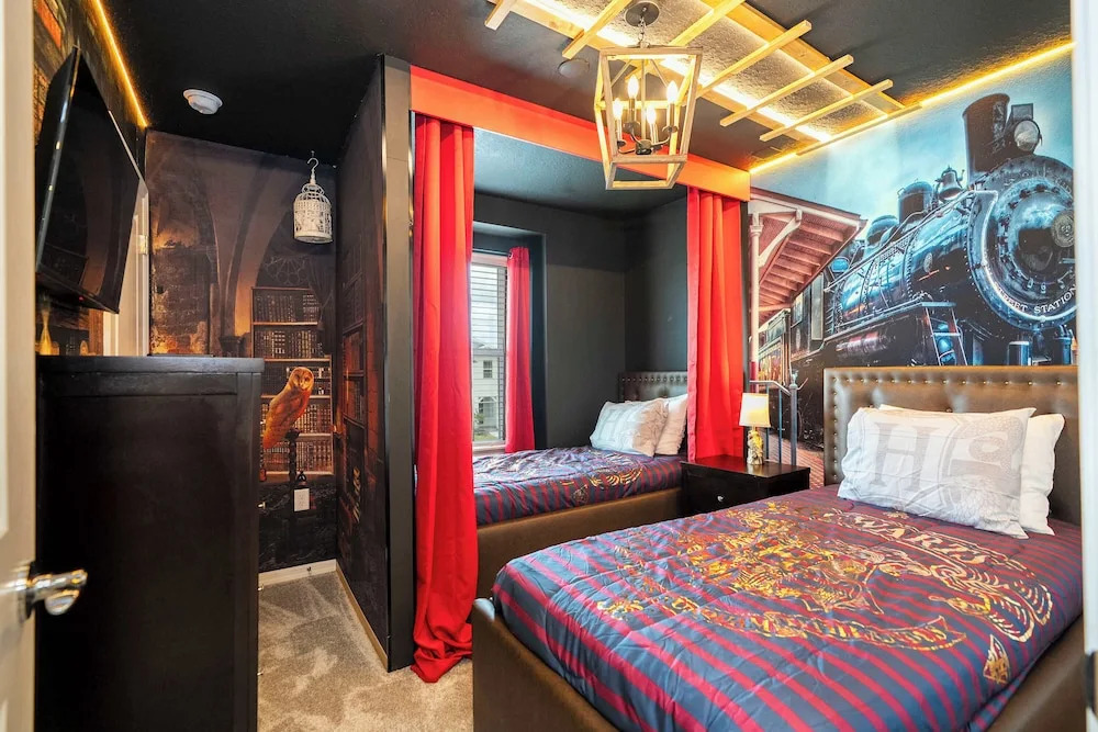 Magical 5BR w Pool Minutes From Disney 16140