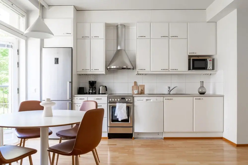 Stylish 1br with balcony & private sauna