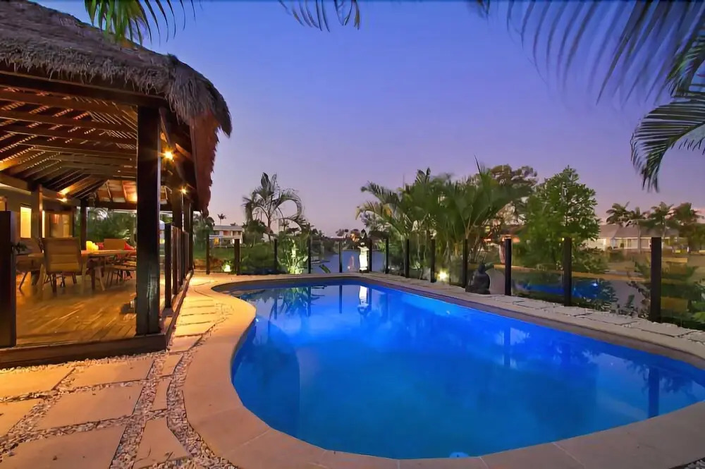 Bali Hut on Water
