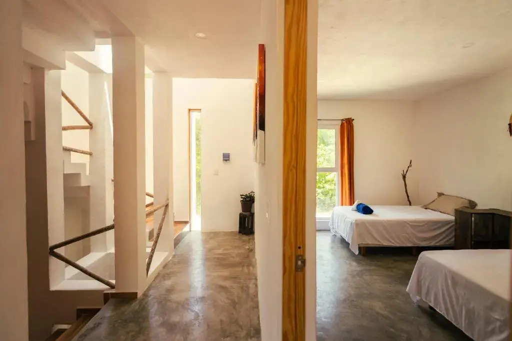 Relaxing comfortable jungle view Eklum Villa Rivera Maya Puerto Morelos POOL AC GYM GATED COMMUNITY