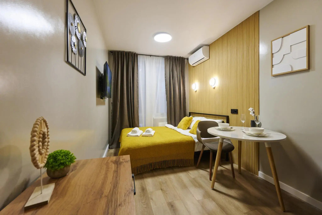 MOKO Apartments на улице Новоостаповская 20