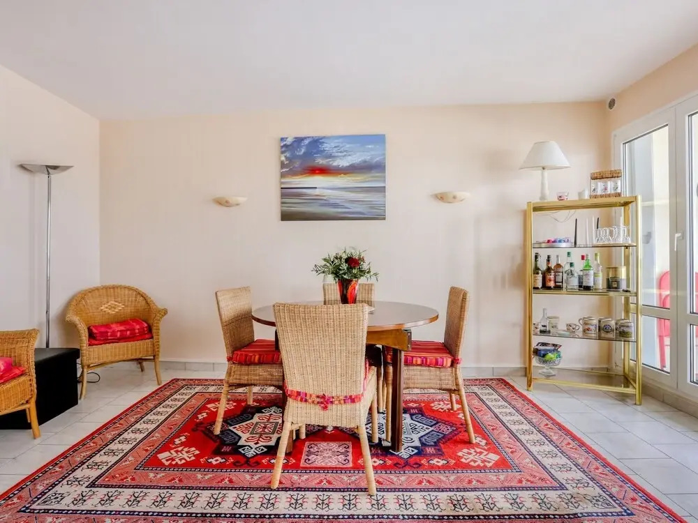 Beachfront Apartment in Grancamp-maisy With Terrace