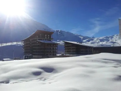 Arc 2000 -location Appartements et de 1 studio avec balcon, vue, ski in off, Wi-Fi