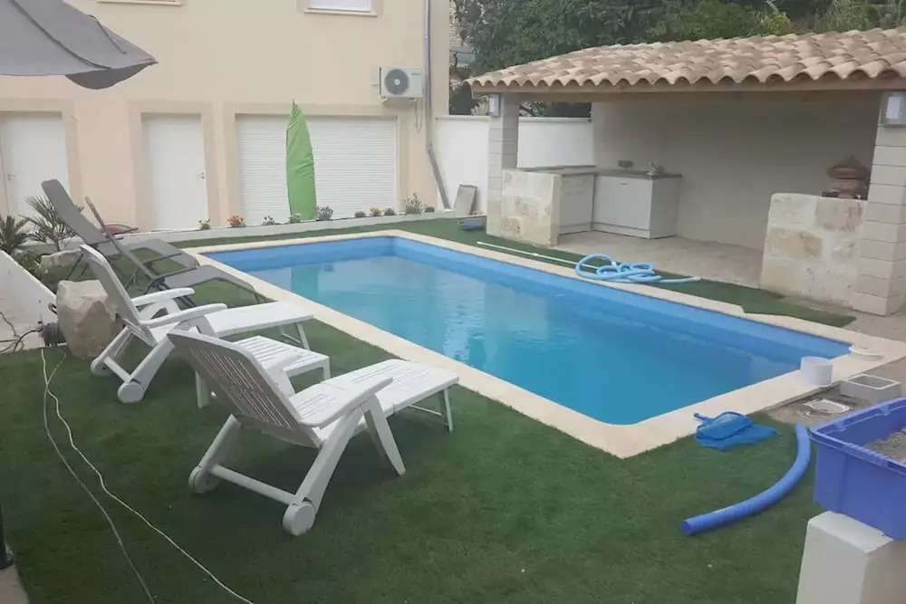 House With 2 Bedrooms in Calvisson, With Pool Access, Enclosed Garden
