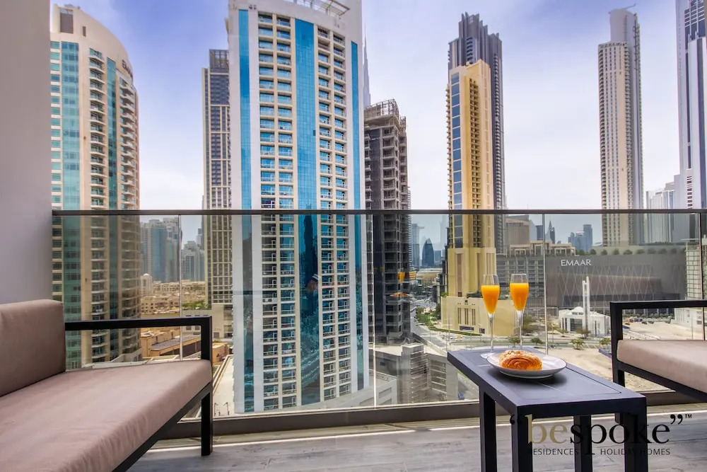 Studio Near Dubai Mall Skyline View