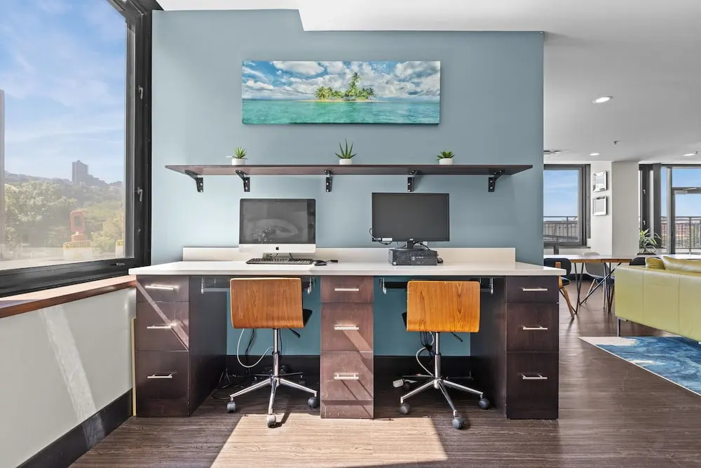 Sleek 2BR Downtown Retreat with Gym