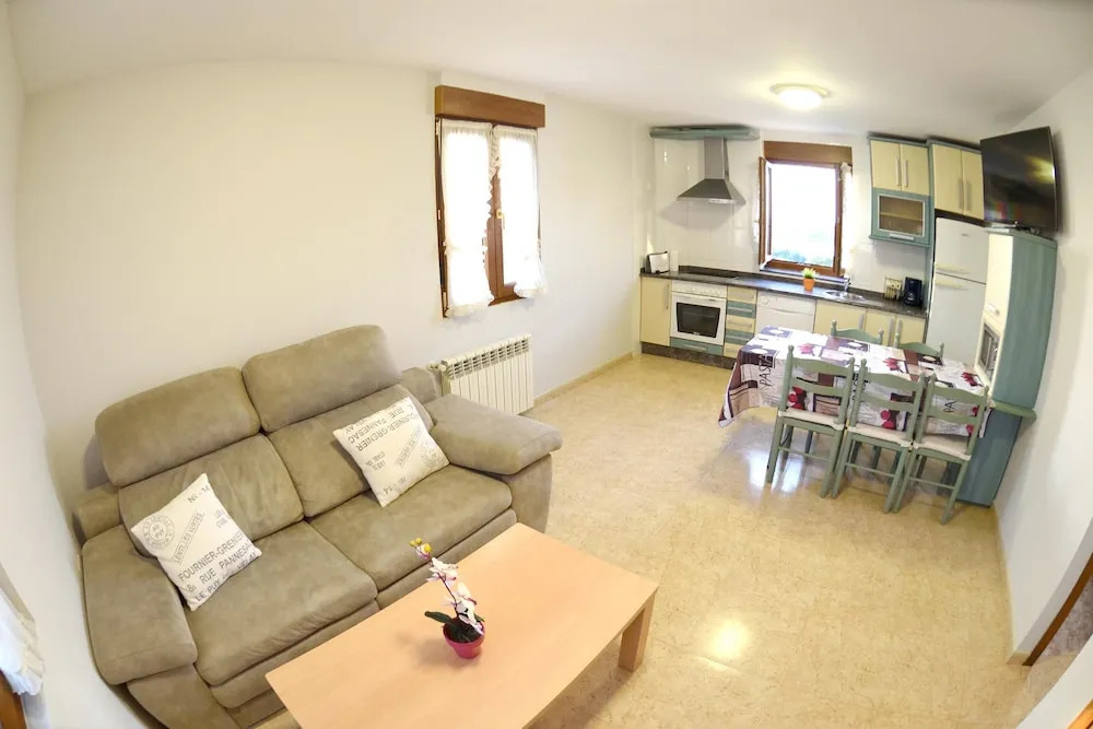 Apartment With 2 Bedrooms in Mogro, With Wonderful sea View, Private Pool, Enclosed Garden