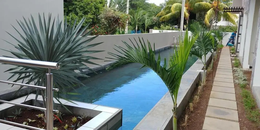 Apartment with 2 Bedrooms in Flic En Flac, with Pool Access, Balcony And Wifi - 800 M From the Beach