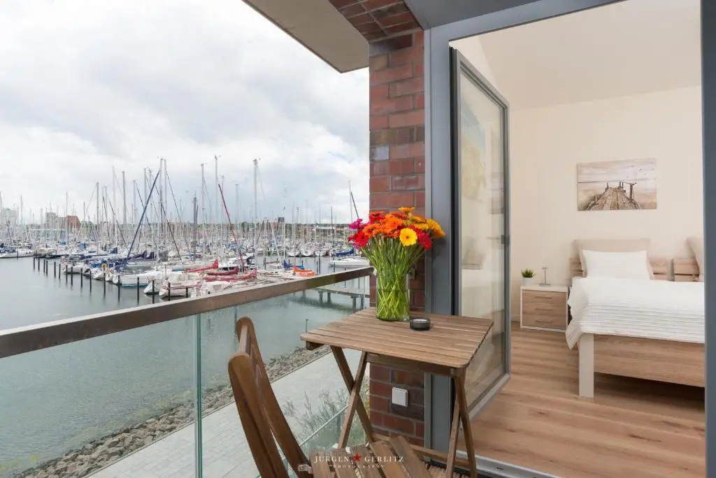Ostsee Maisonette Appartement Nr 48 Hafenblick im Strand Resort