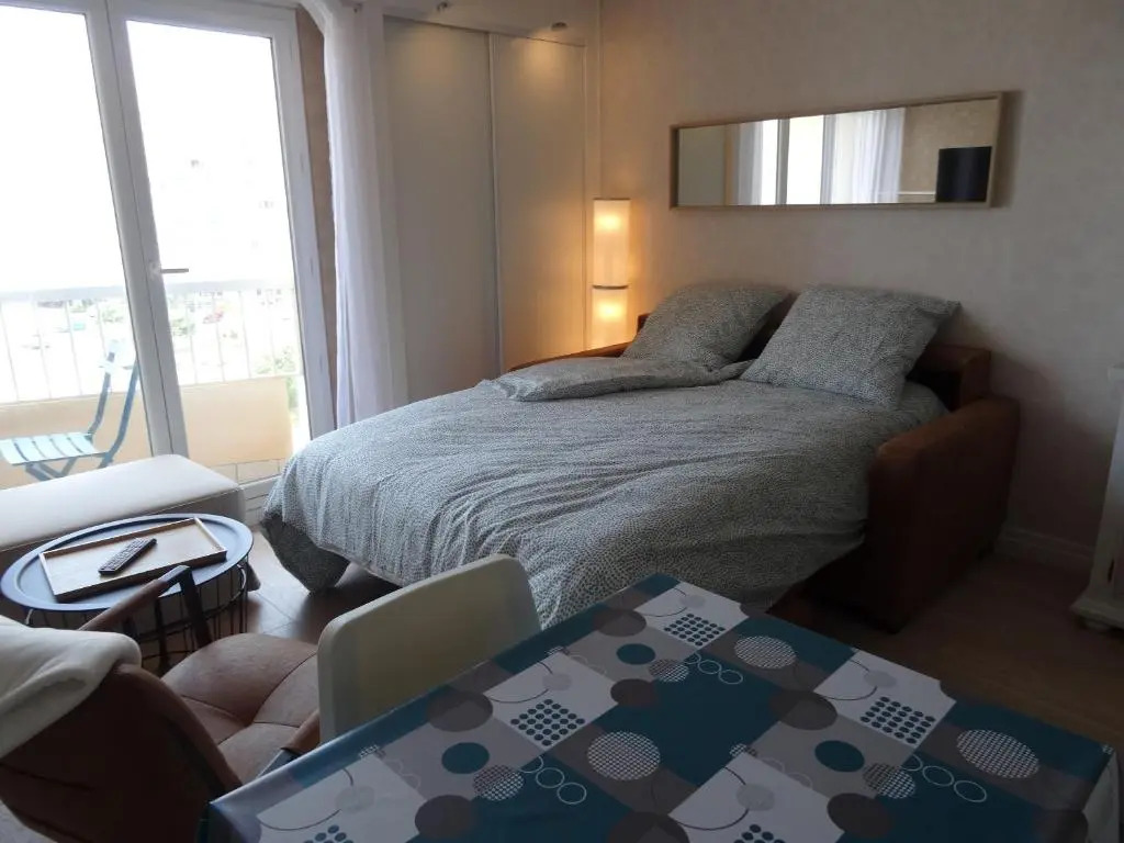 Studio alcôve, vue mer, 4 personnes, Saint Jean de Monts