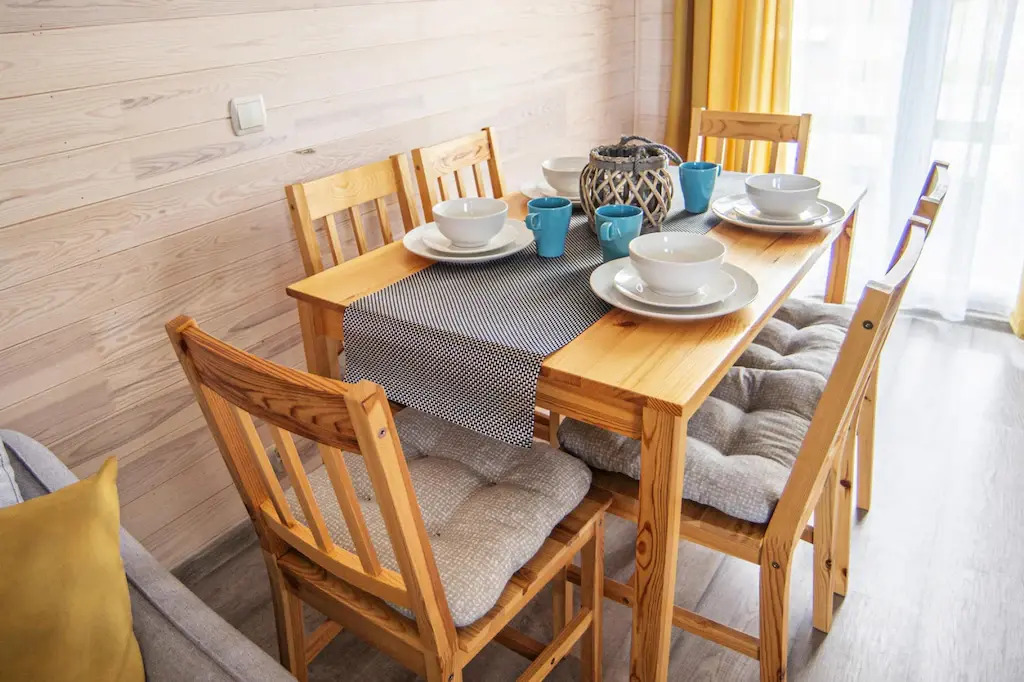 Air-conditioned holiday homes, summer pool, Rewal