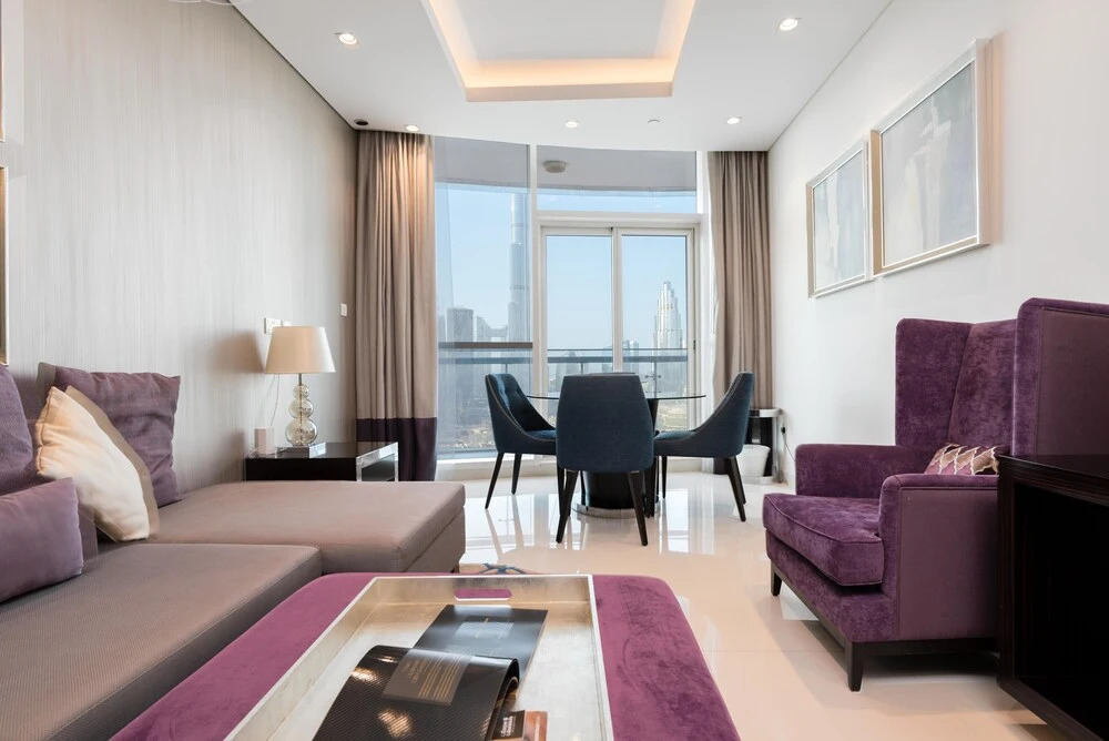 SuperHost- Stunning Burj View 2BR in Downtown Dubai