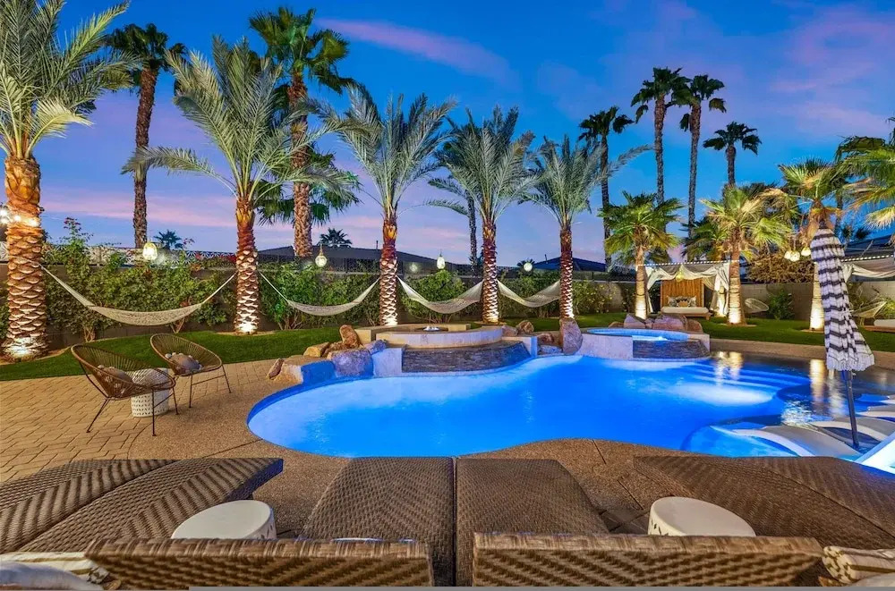 Luxe Villa Tulum in Indio