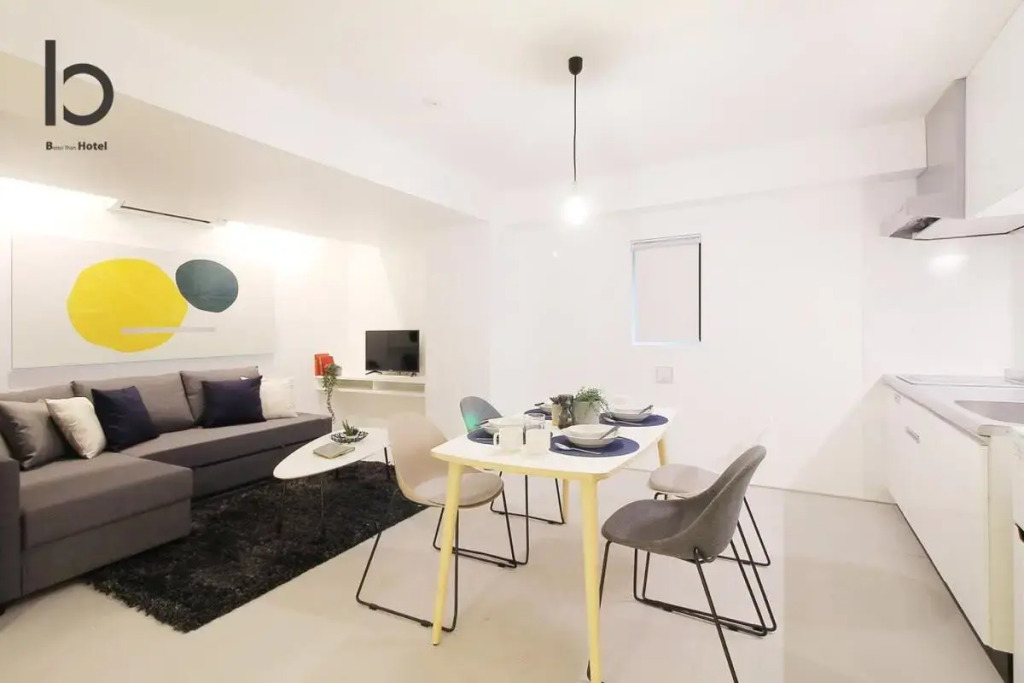Beautiful New 1BR Apartment for 6 ppl
