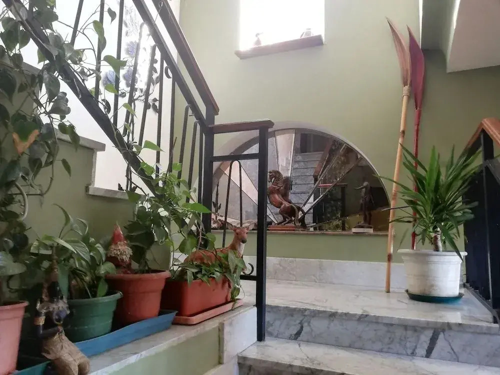 Casa con giardino