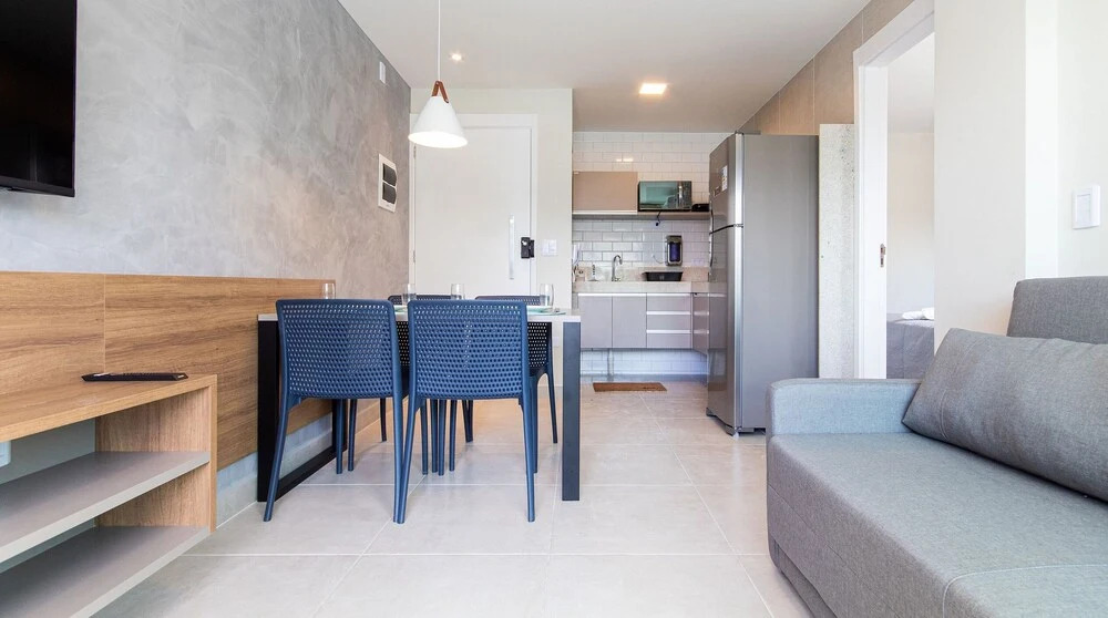 Apart térreo no Porto Blue por Carpediem