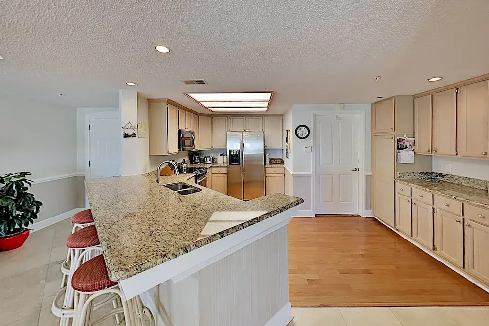 Spacious Fourth-Floor Oceanfront Resort Condo condo