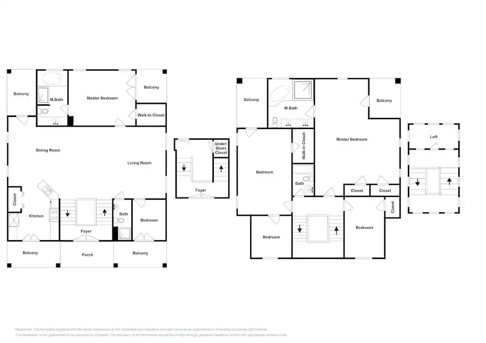 New Listing! Points Of View , Steps To Beach 6 Bedroom Home