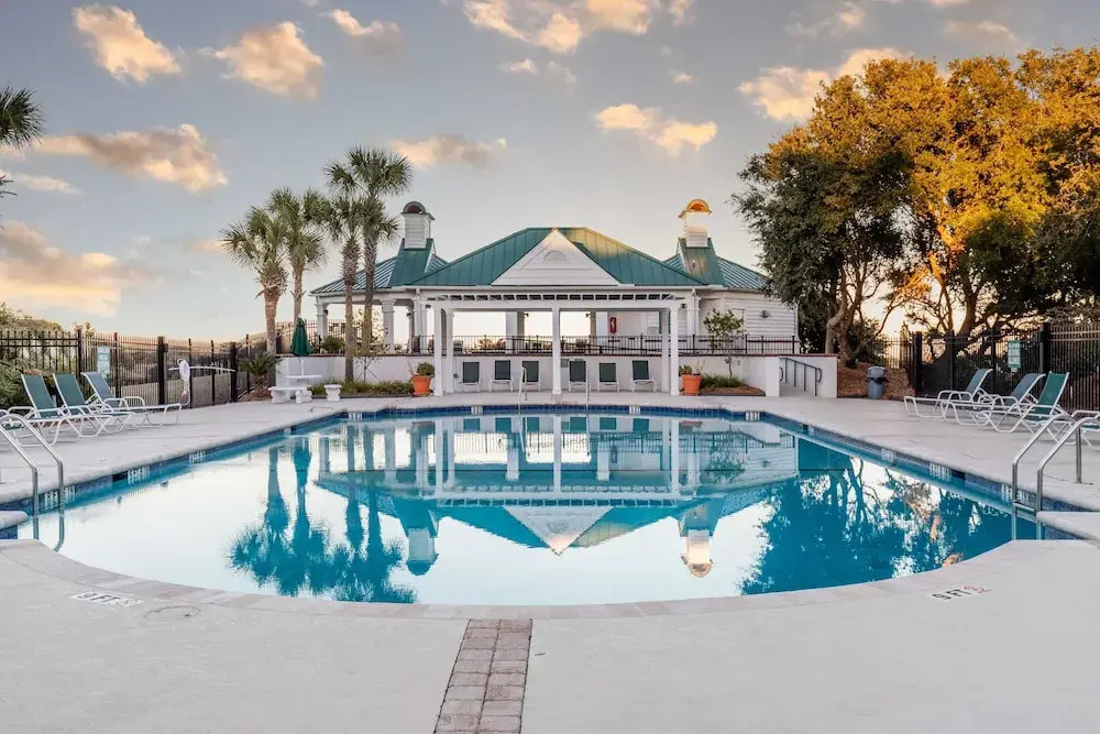 4BR Coastal Retreat w/ Balcony, Outdoor Shower & Beach Access in Isle of Palms Exclusive Ocean Point Community Ocean Point Haven by Avantstay
