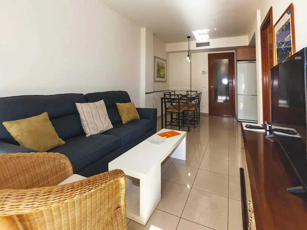 Apartment in Roses With Balcony, Pool-view