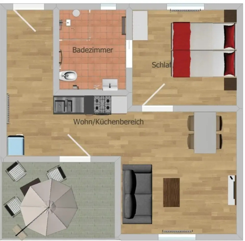 Ferienwohnung an Pfaffensee