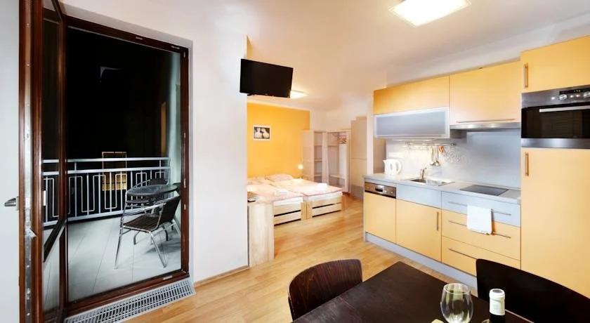 Orange & Yellow Apartments
